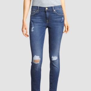 7 For All Mankind Ankle Gwenevere Skinny Jeans